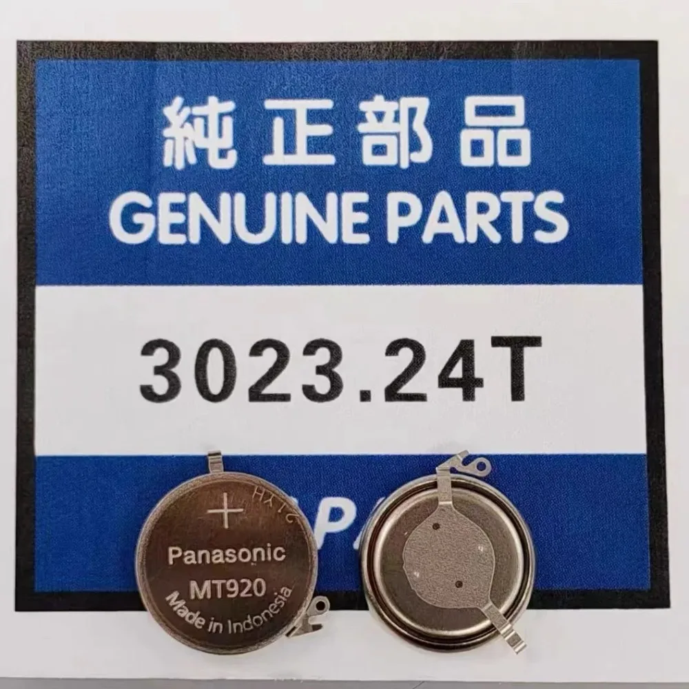 100% Original Panasonic 3023-24T MT920 With Tags 3023.24T MT-920 3023 24T 302324T Kinetic Watch Rechargeable Battery 3023-44Z
