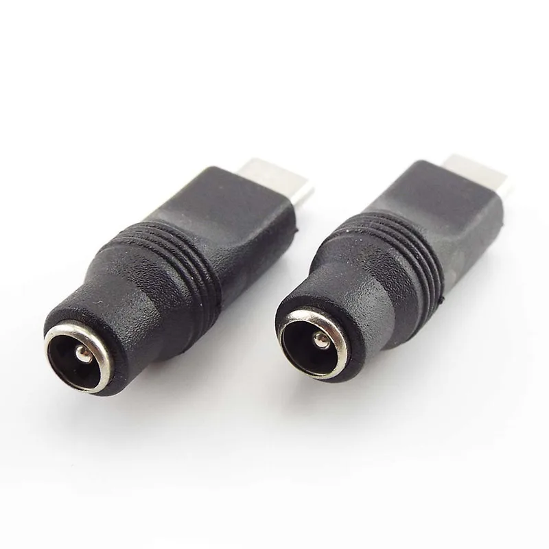 Type-C USB Male to DC Female 5.5x2.1mm Power plug Adapter Converter Jack Connector adapter for Laptop Notebook Computer PC
