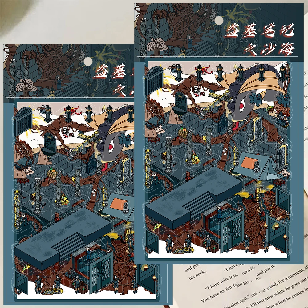 

4 шт., наклейка с песком, море могилы, грабери, заметки, пейзаж, скейтборд, мотоцикл, кофейный телефон, граффити, наклейки для общежития