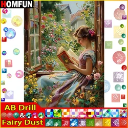 HOMFUN Fairy Dust AB Diamond Painting