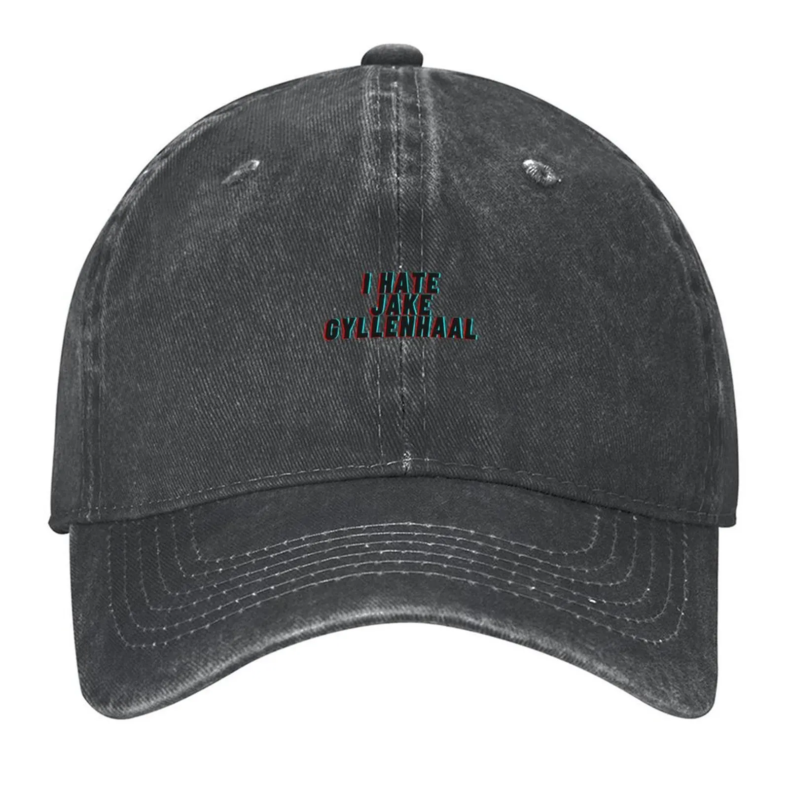 

I HATE JAKE GYLLENHAAL Baseball Cap Funny hats Luxury Man Hat Wild Ball Hat Hat Man Luxury Women Caps Men's