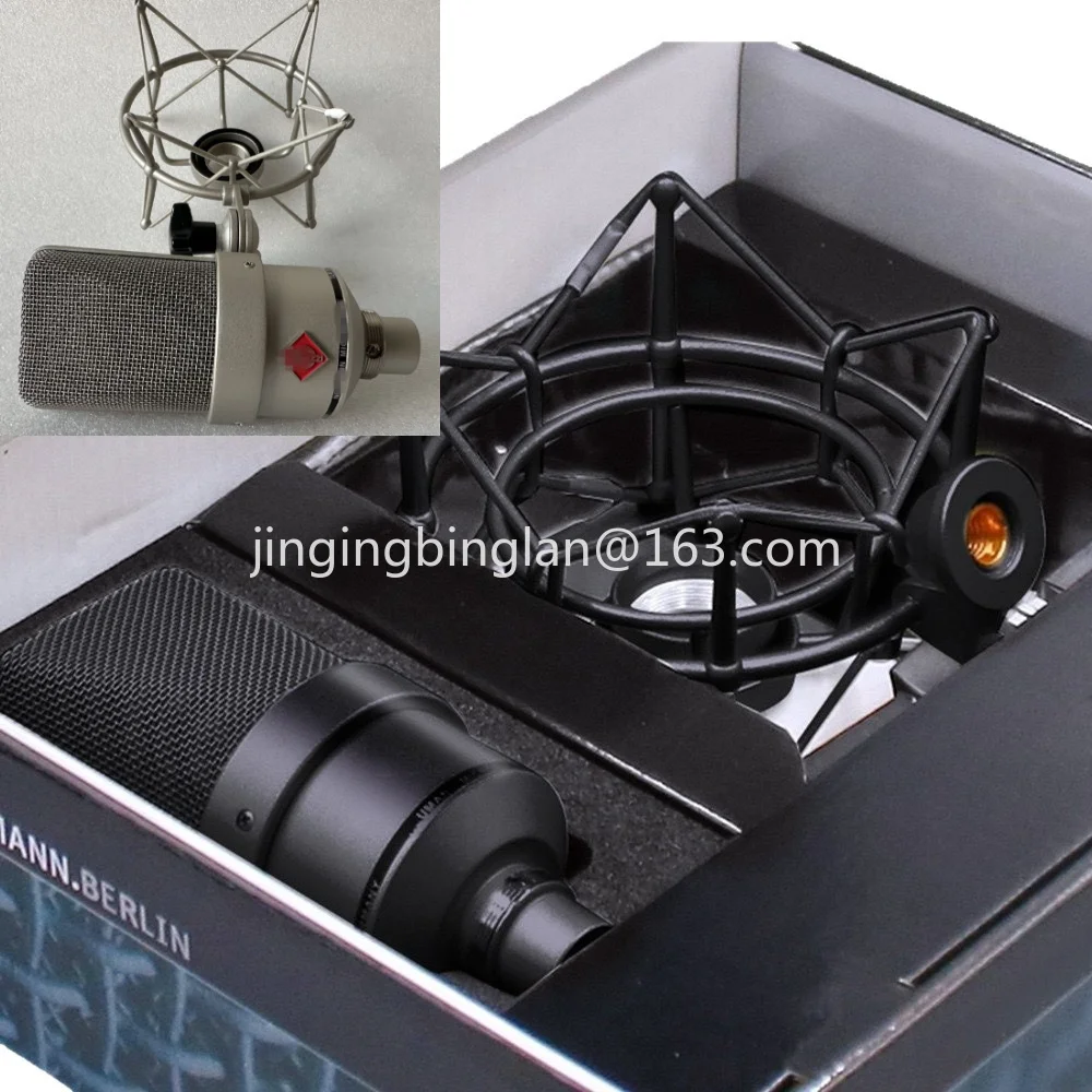 Factory direct sales TLM103 professional wired condenser microphone live streaming  studio computer home set black microphone