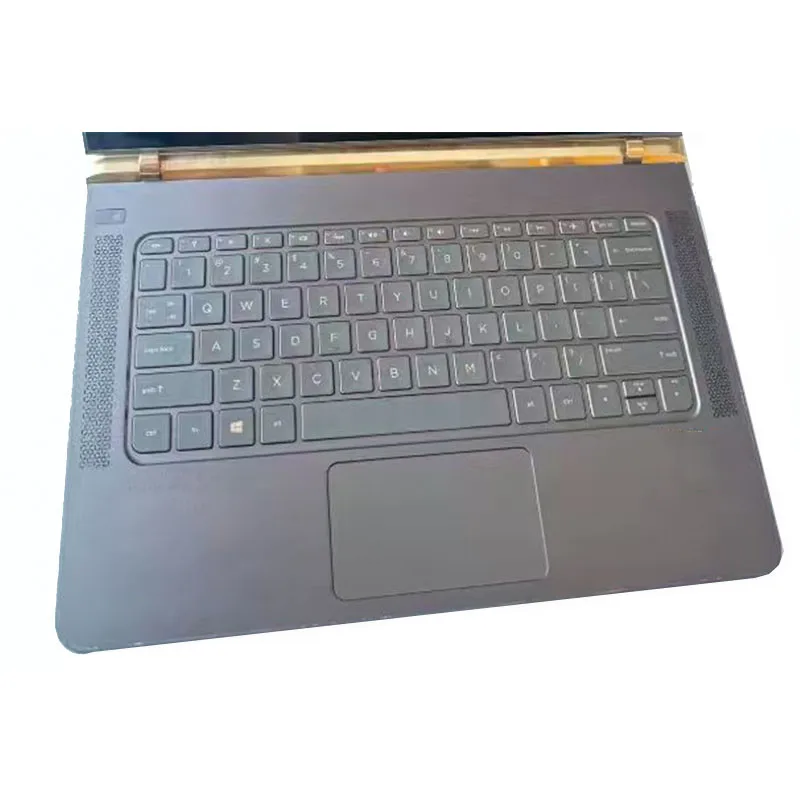 Palmrest Upper Case With US/ other language/Palmrest Upper Case Only For HP Spectre13-V 13T-V000 Brown Color