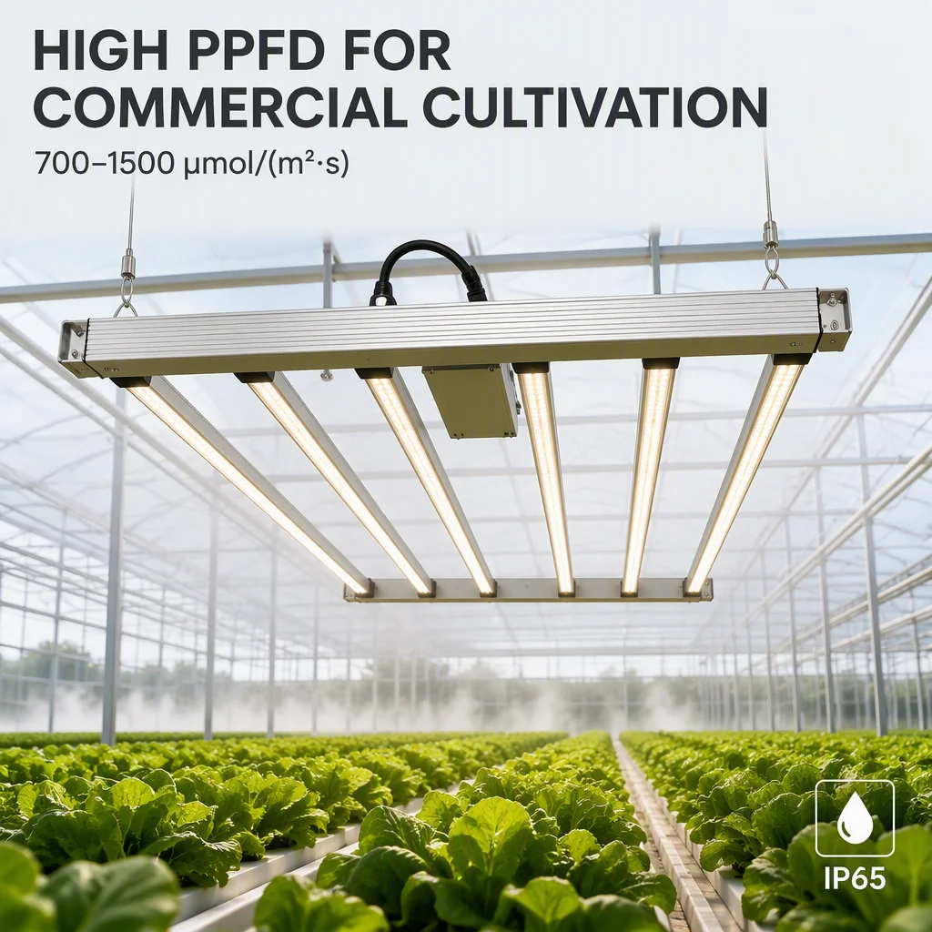 640 Watt Aluminum Light Emitting Diode Grow Light Indoor Dimmable Full Spectrum Greenhouse Hydroponic Plant Light