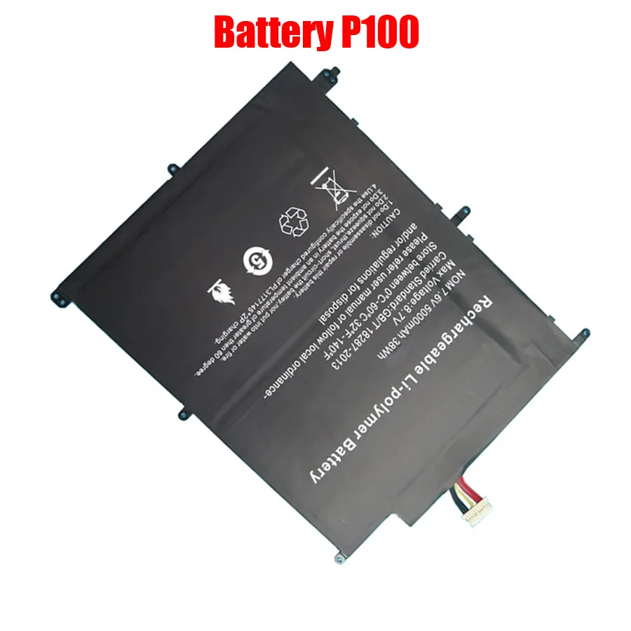 Laptop Battery For DEXP For Navis P100 7.6V 5000mAh 38WH 10PIN 7Lines New