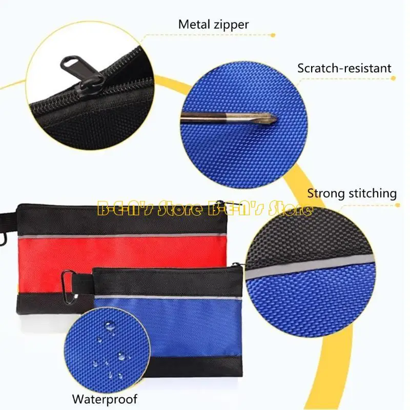 Y1AD Small Tool Bag Waterproof Multipurpose Tool Storage Organizers Multifunctional