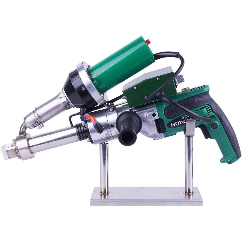 

1600W Hand Extrusion Welder Gun Handheld Extruder Welding Gun Dual Heating System PP HDPE LDPE Pipe Welding Machine