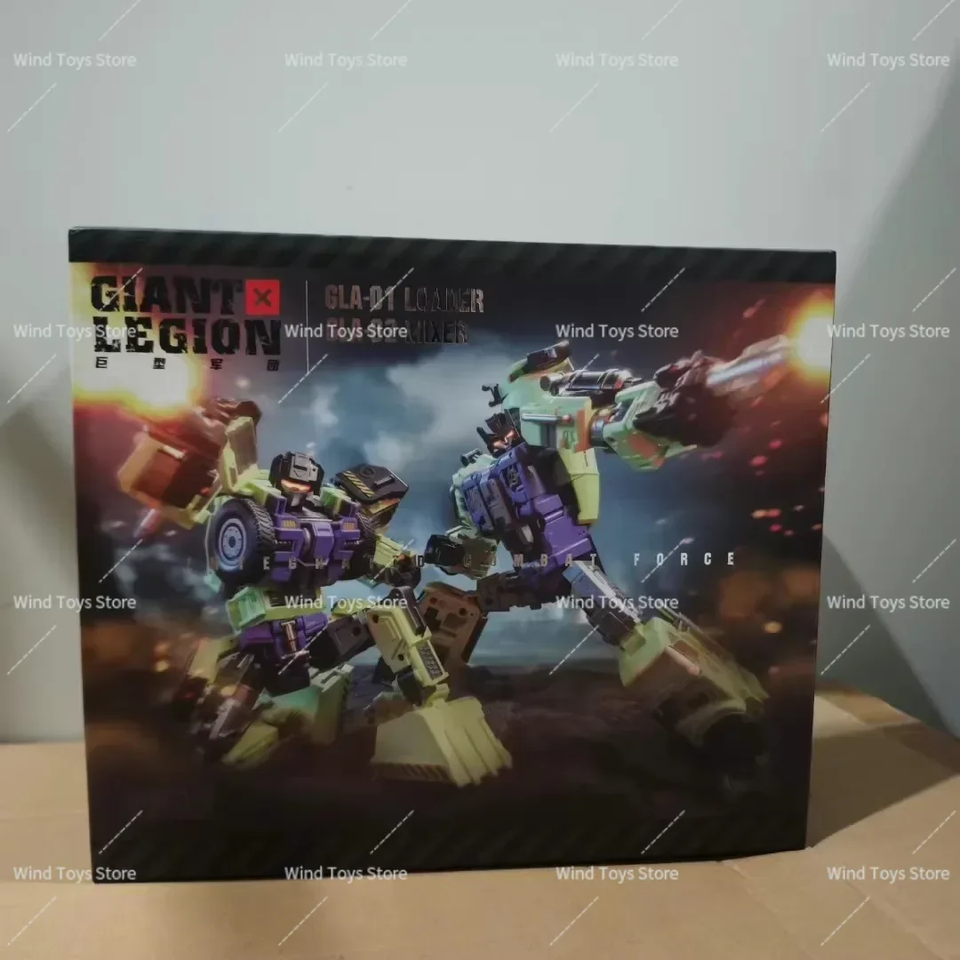 Disponibile Trasformazione Mecha Invasion Giant Legion Devastator GLA-01 Scrapper GLA-02 Mixmaster Figura Robot Action Figure