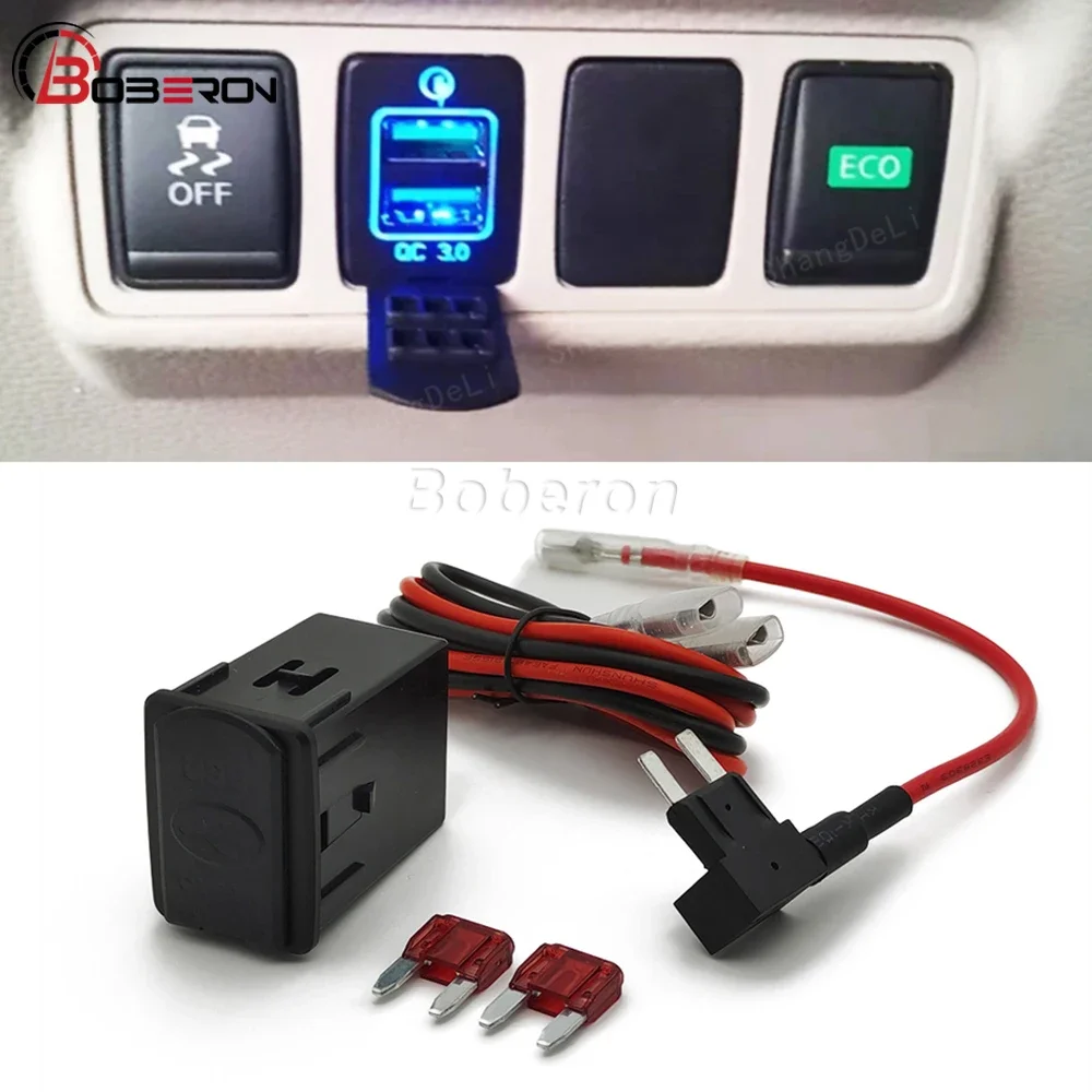 For nissan XTRAIL T32 rogue QASHQAI J11 Serena C26 C27 car charger usb port interface adapter phone charging button accessories