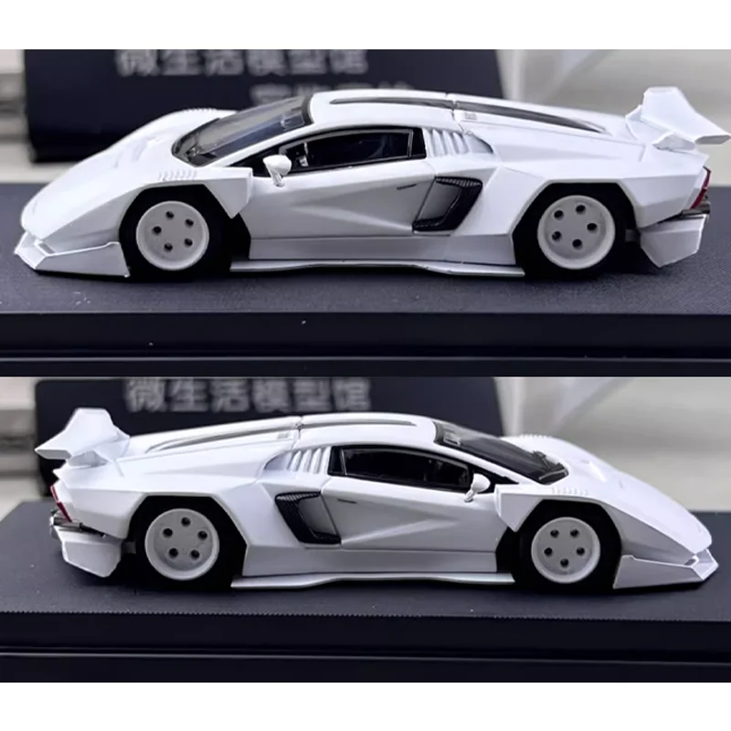 PSC 1/64 Lamborghini Countach LP800-4 Liga Brinquedo Veículo Motor Diecast Metal Modelo Presentes