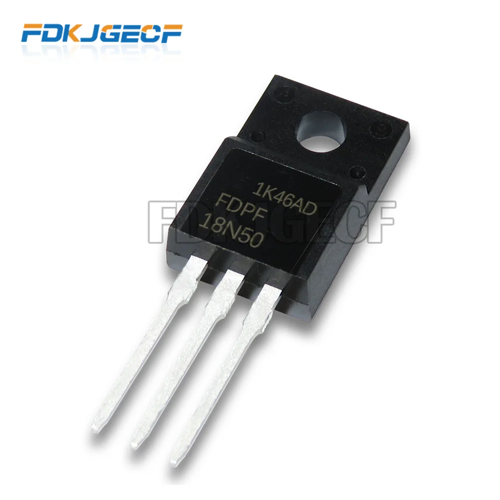 10PCS FDPF18N50 TO220 18N50 TO-220 new MOS FET transistor