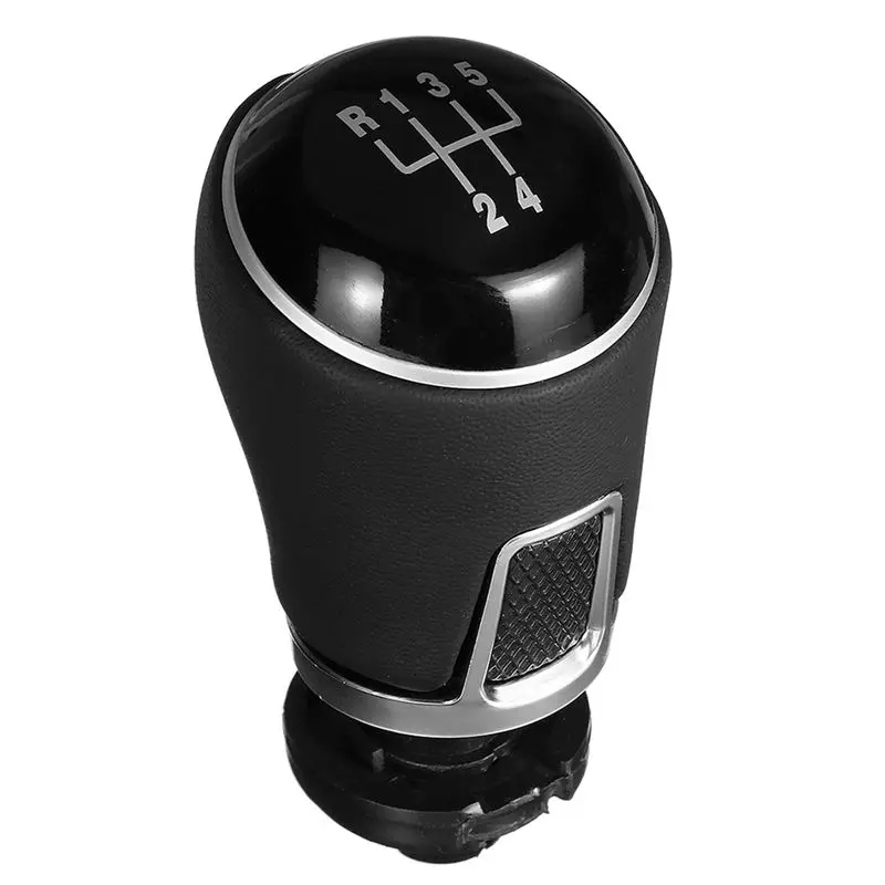 Authentic 2X Gear Shift Knob Manual Gear Shifter Lever Stick Head Handle Level Universal 5 Speed For Jetta Golf