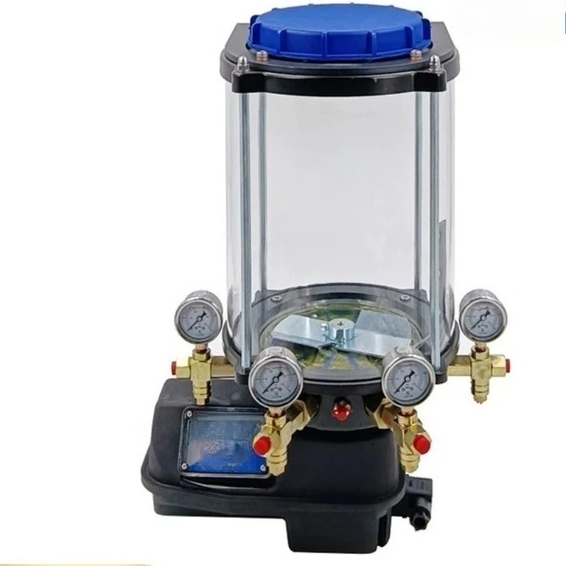 Electric butter pump 220V lubricating oil slick pump mixer station oil pump digital display liquid level