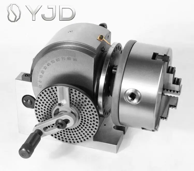 TEBAK Industrial Milling Machine BS Dividing Head - Universal & Simple Type with High-Precision Gear Component