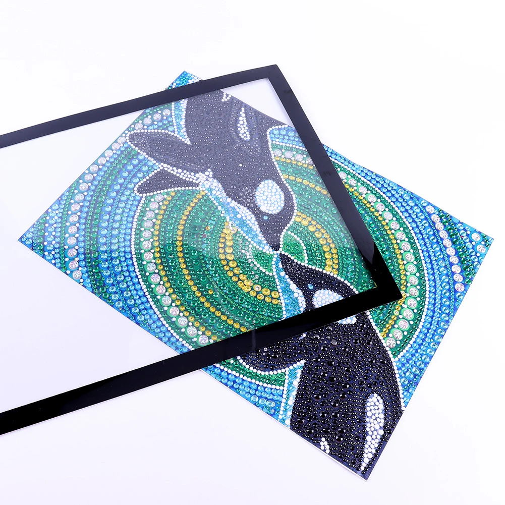 

3pcs Magnetic Diamond Painting Frames 30x40/30x30cm Self-Adhesive for Diamond Art Embroidery Photos Posters