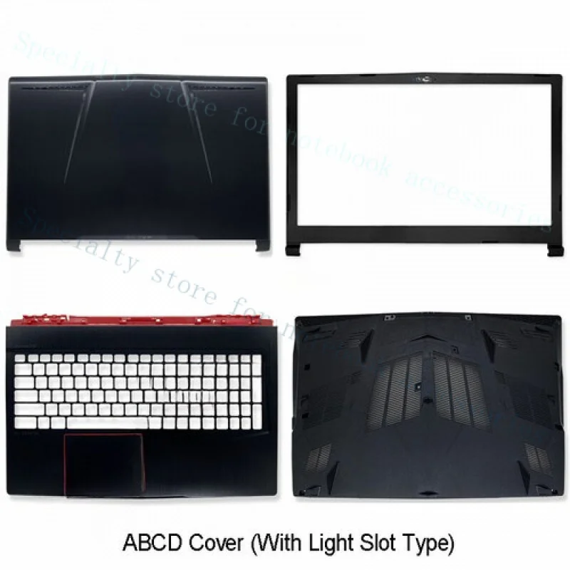 

A++ для MSI GE63 GE63VR MS-16P1 16P2 ЖК-крышка для ноутбука, упор для рук, нижняя часть корпуса