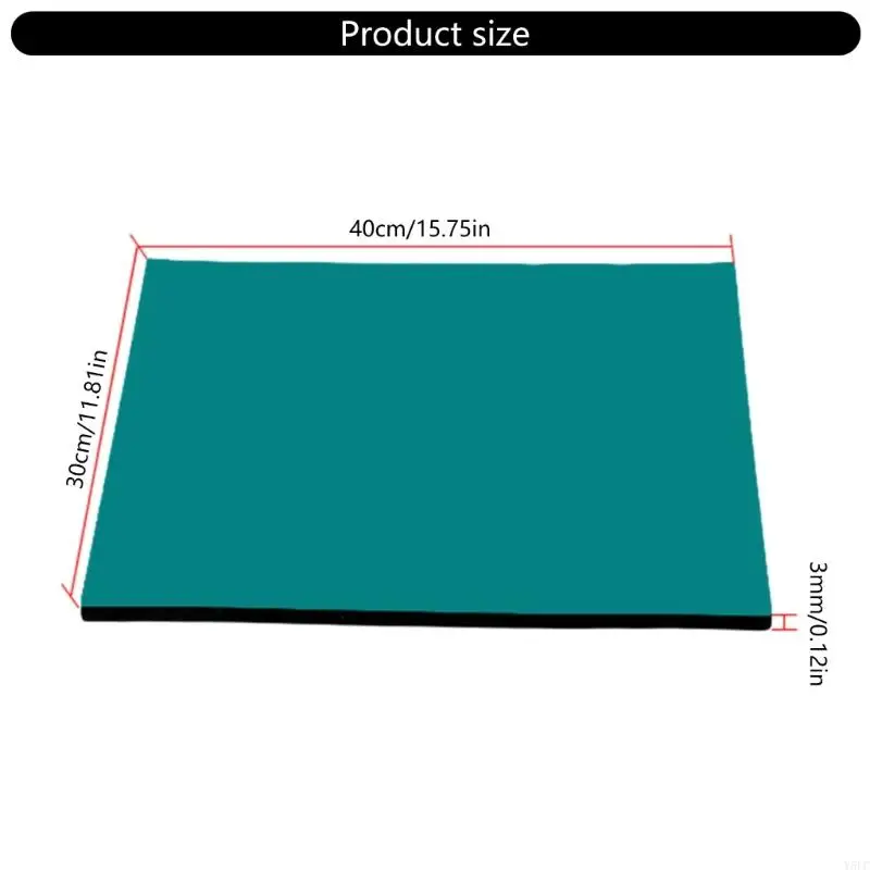 Multiple Static Control Workstationes MAT Pad Permukaan tahan panas untuk telepon