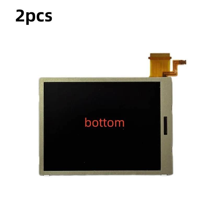 2 قطعة/الوحدة العلوي/الجزء العلوي أو السفلي/أسفل شاشة Lcd لاستبدال نينتندو القديم الصغيرة 3DS