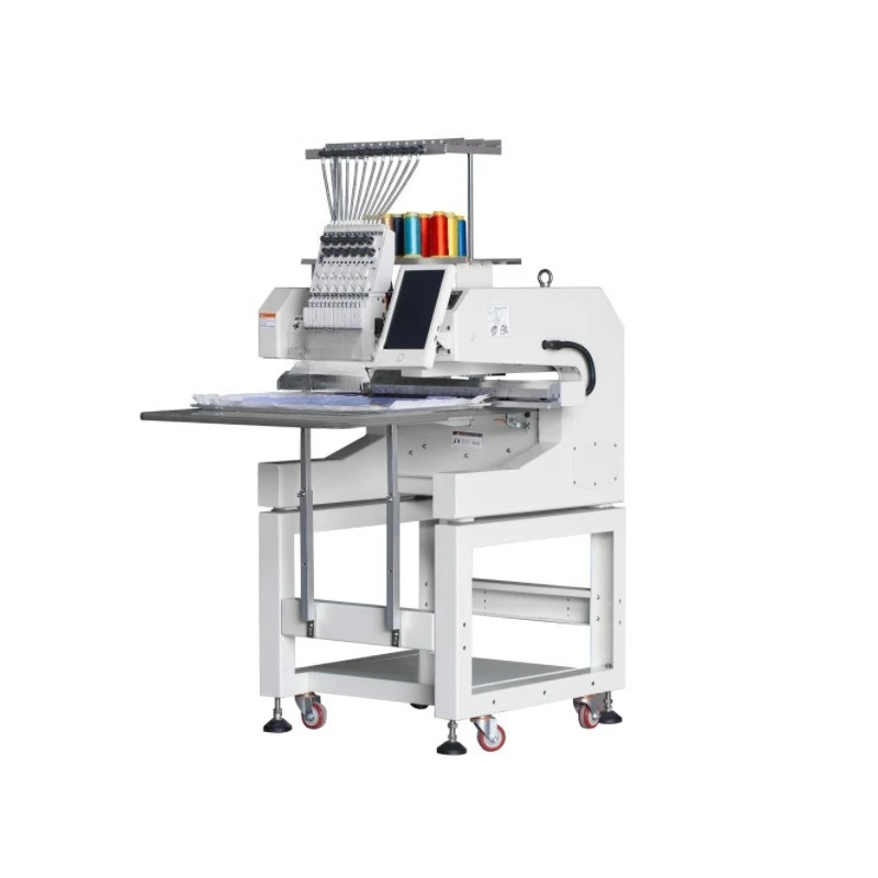 Industrial large computerized embroidery machine Single head 12 needle computerized embroidery machine