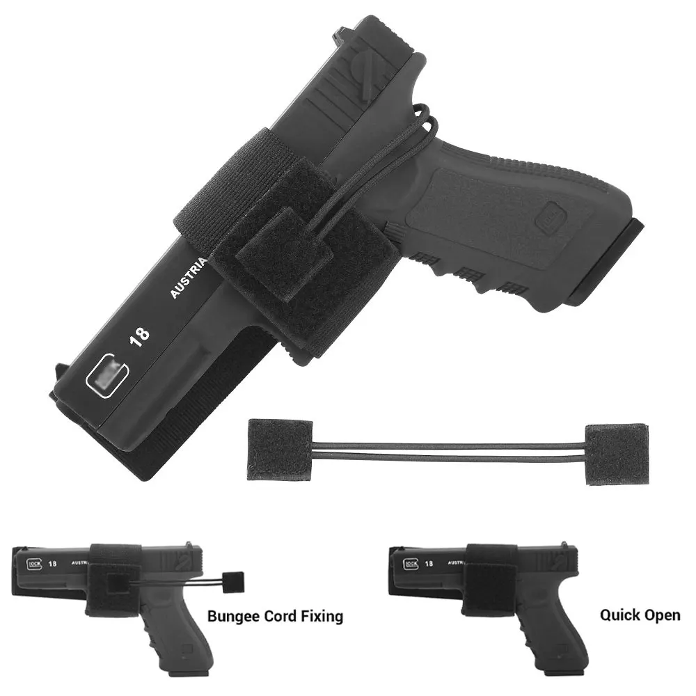 Universal Gun Holster CCW Concealed Carry Holster Quick Draw Pouch Holster Handgun Storage Pistol Holder With Hook And Loop