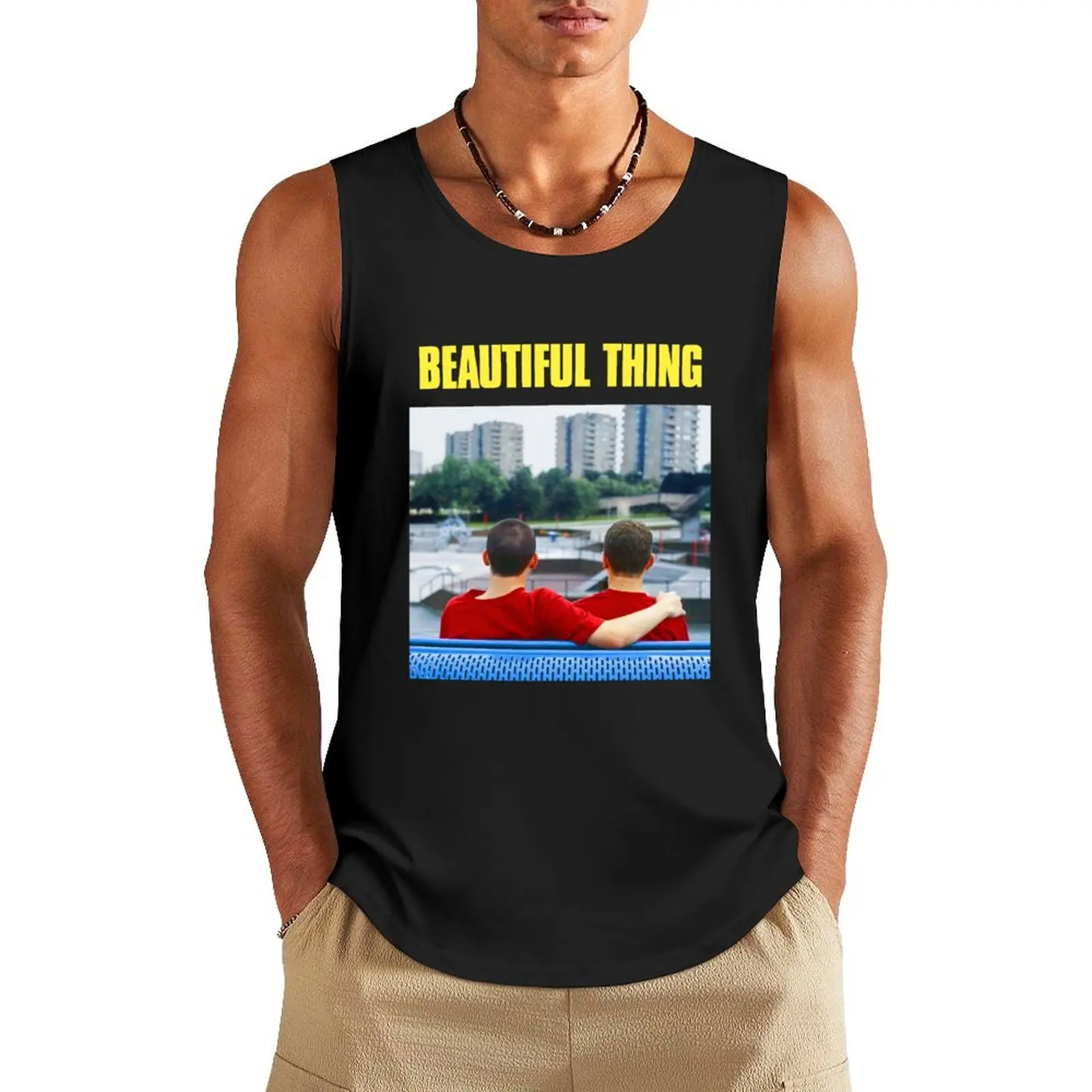 

Beautiful Thing (1996) Tank Top plain t-shirt bodybuilding t-shirt