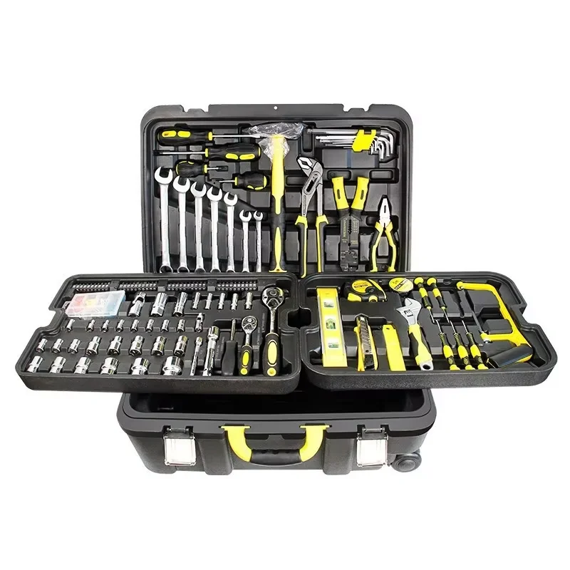 

High Quality Household Portable Tool Box Repair Kit Set Sturdy and Diverse-Factory Direct Sales