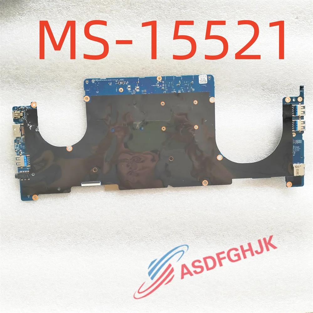 Genuine MS-15521 FOR MSI Modern 15 A11M-004 A11M-221 LAPTOP MOTHERBOARD WITH I7-1165G7  CPU  AND MX450 TEST OK