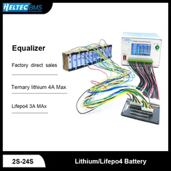 2~24S 3A 4A Intelligent Automatic Equalizer/Discharge Balancer for Lipo/Lifepo4/LTO 1.5-4.5V batterr balancer maintenance/Repair