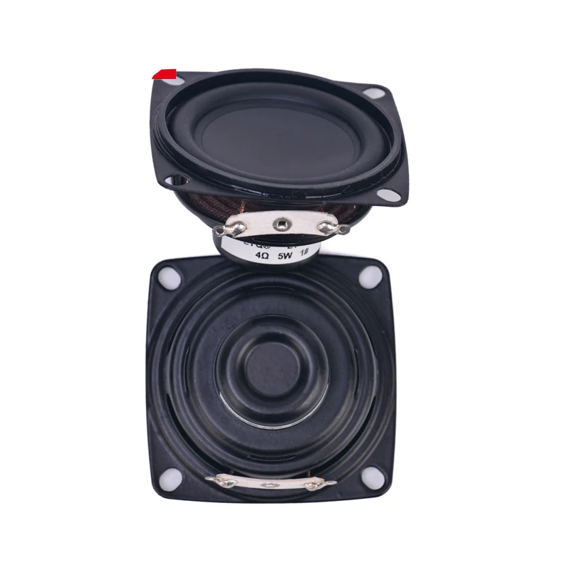 2pcs 4 Ohm 5W Bluetooth Full Range Speaker Unit 16 Core Internal Magnetic Waterproof Rubber Edge Concave Cap Loudspeaker DIY