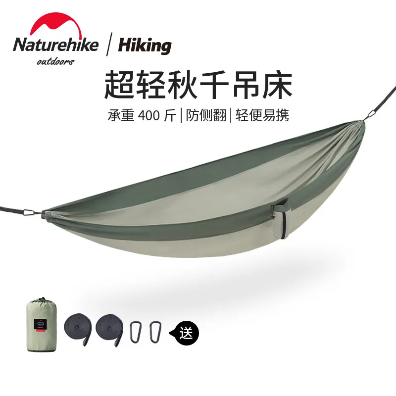 

NatureHike Ultralight Hammock 1-2 Persons Outdoor Camping Hunting Portable Hammock Swings Hanging Tree Hammock