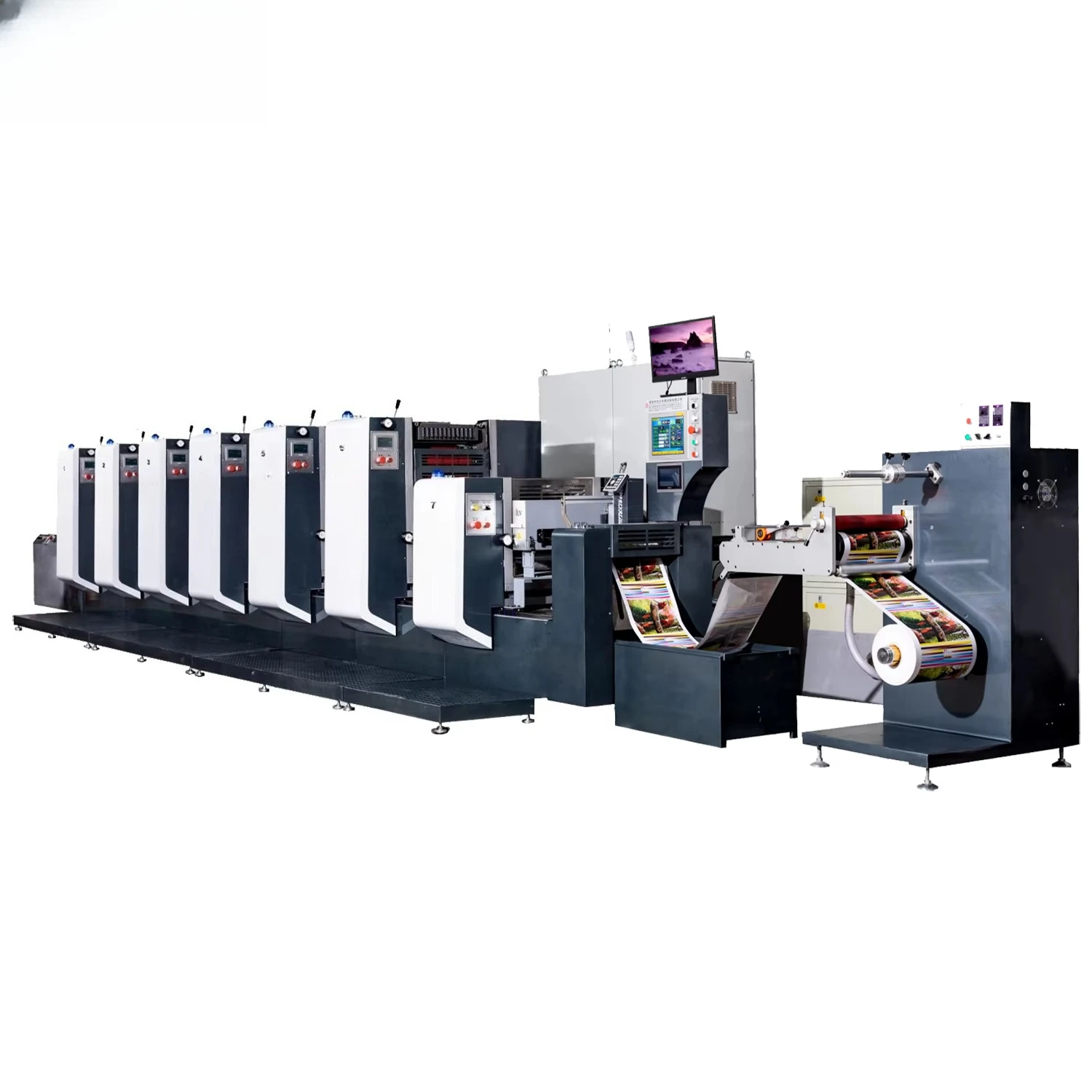 Factory Supply Multi Color Offset Printing Machine Offset Printers for Advertising Company