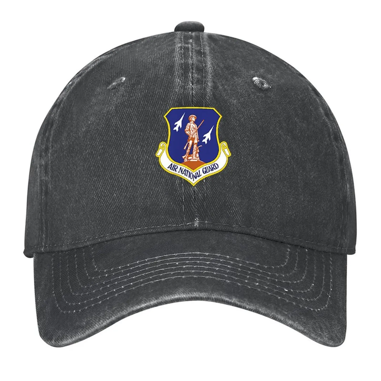 

Air National Guard Military Veteran Air Force Patriotic Baseball Cap Vintage dad hat fishing caps man foam party Hat Boy Women's
