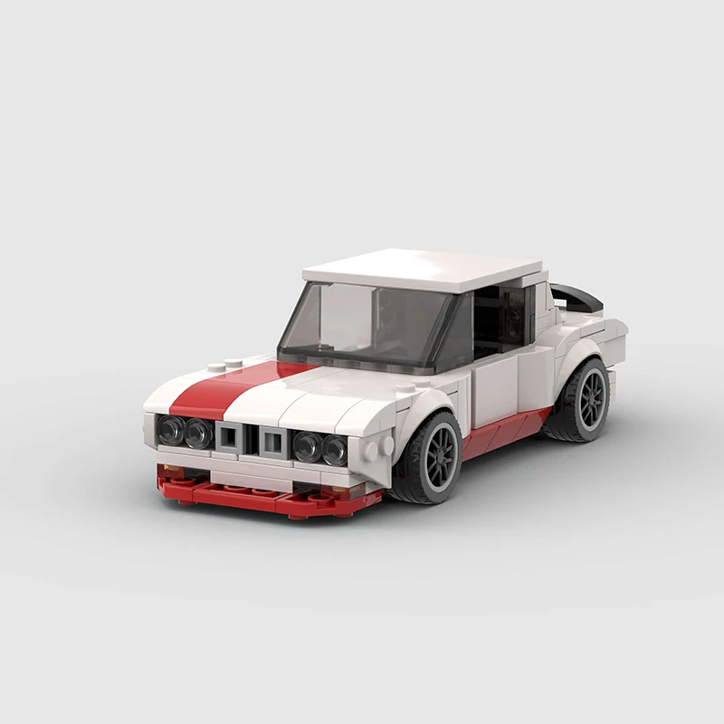 

Модель строительных блоков MOC City Racing DIY, подходит для подарков на день рождения или Рождество, для коллекции моделей автомобилей и украшения комнаты