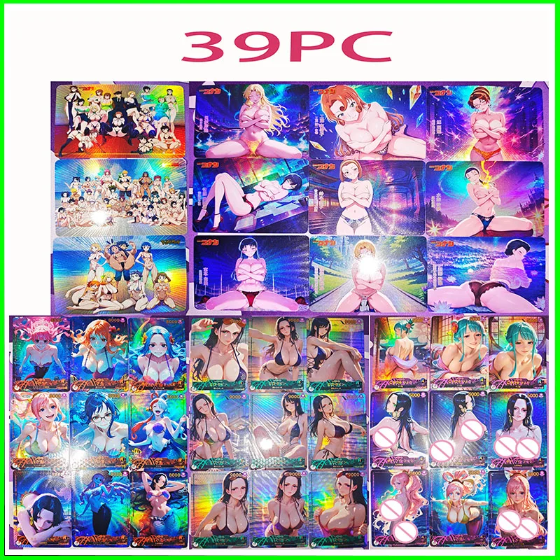 

Коллекционная карта для жены, игры для мальчиков, игрушки, настольные игры, подарок на день рождения, сделай сам, аниме Enmu Rui Kanna Kris Serena, флэш-карта премиум-класса, 39 шт.