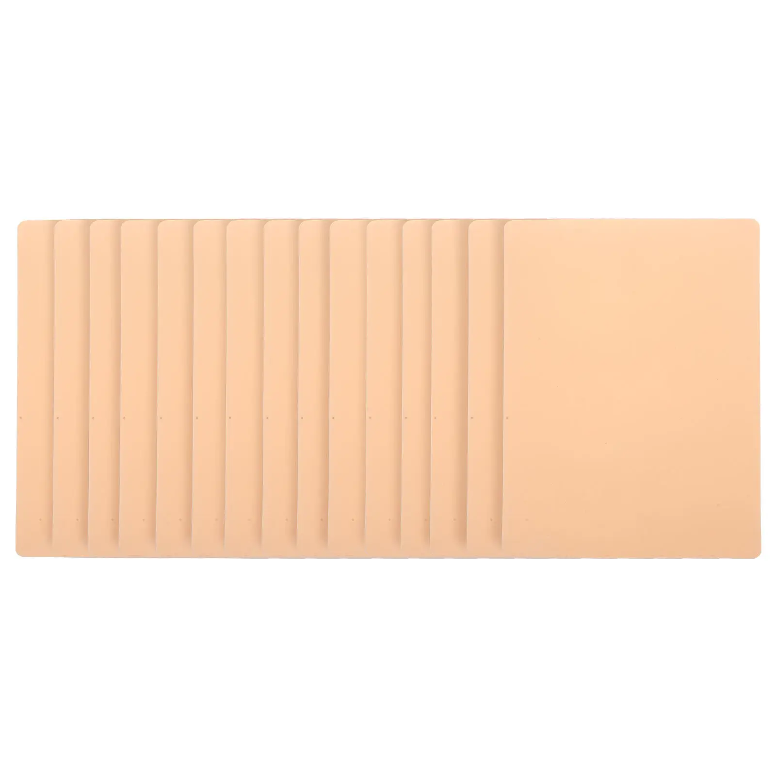 

15 шт. силиконовых тренировочных накладок для татуировок с реалистичной текстурой, многоразовые пустые листы, идеально подходят для салонов тату и косметологов