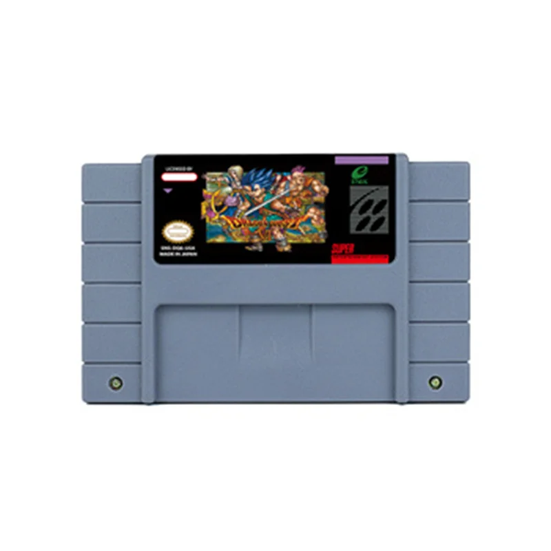 Dragon Quest I e II Jogo para Crianças, Dragon Quest III, Dragon Quest V, Dragon Quest IV, RPG para SNES, EUA, 16, BitRetro Cart