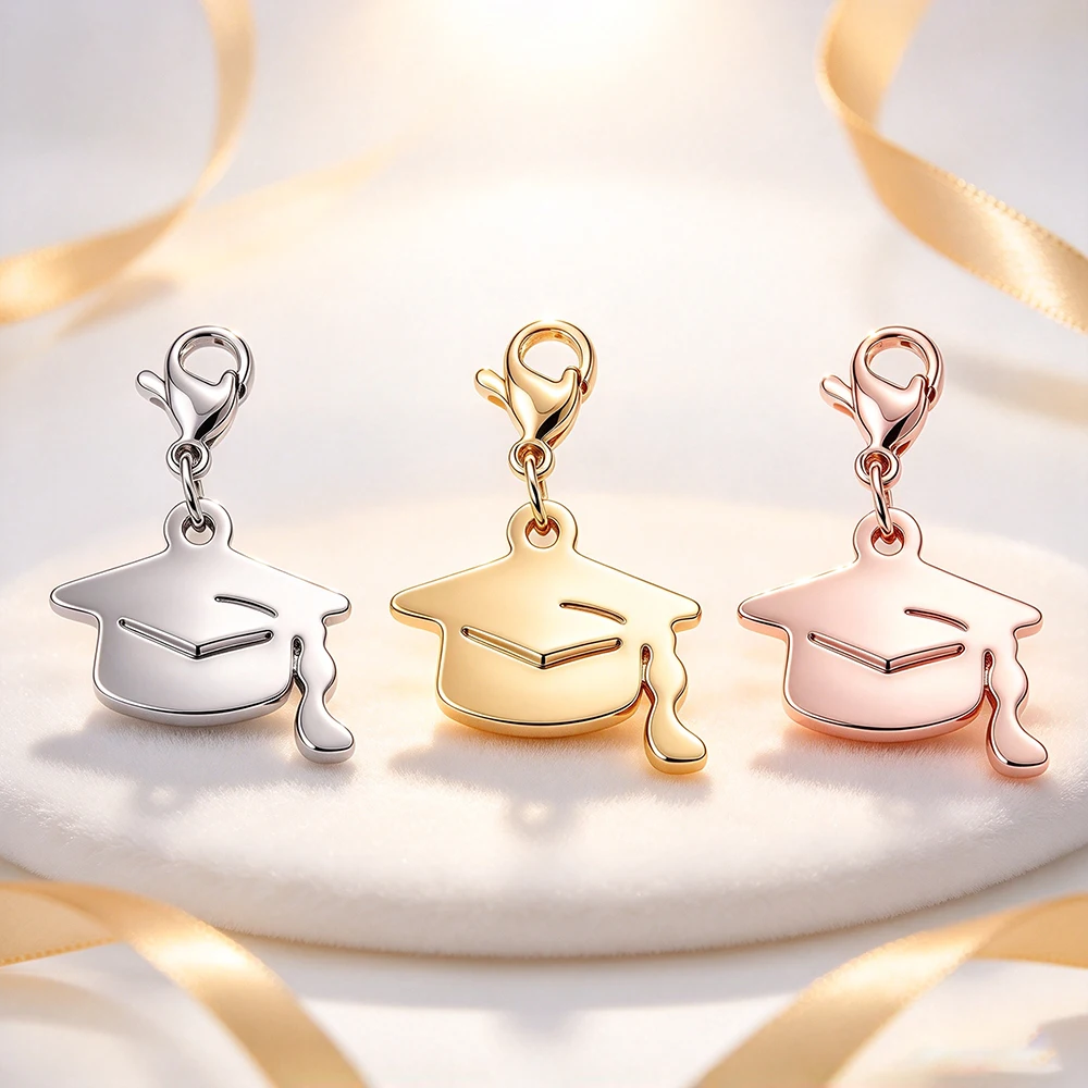 Fnixtar 10pcs Graduation Hat Keychain Congrats Grad Celebration Graduation Inspirational Key Ring Graduation Gifts