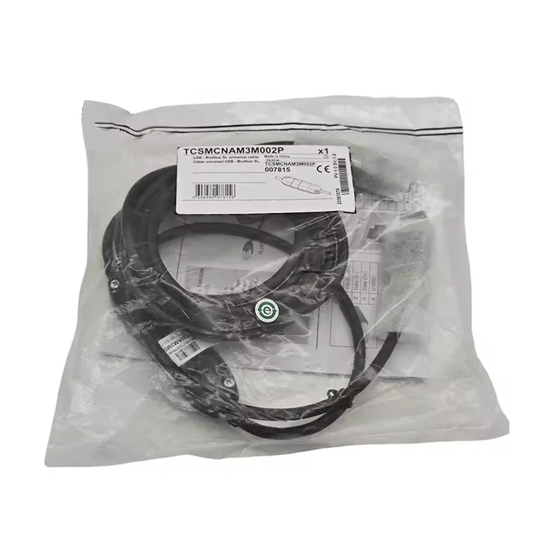 New New Original TCSMCNAM3M002P Servo Debugging Cable Download Line PLC Programmable Controller