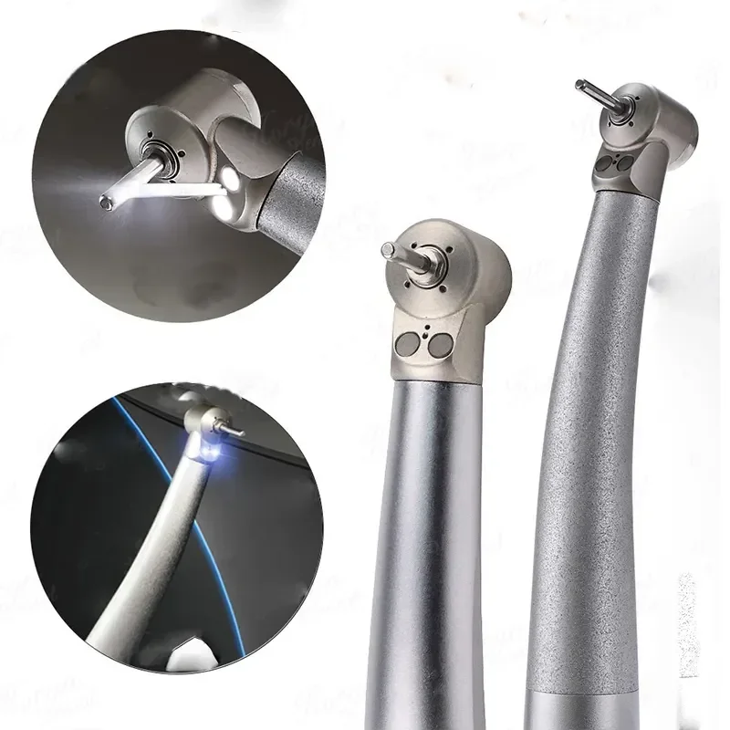 2023 Brand New Surgical Mini Head Den tal kids LED Handpiece Push Button Turbine High Speed Den tal Handpiece For Wholesales