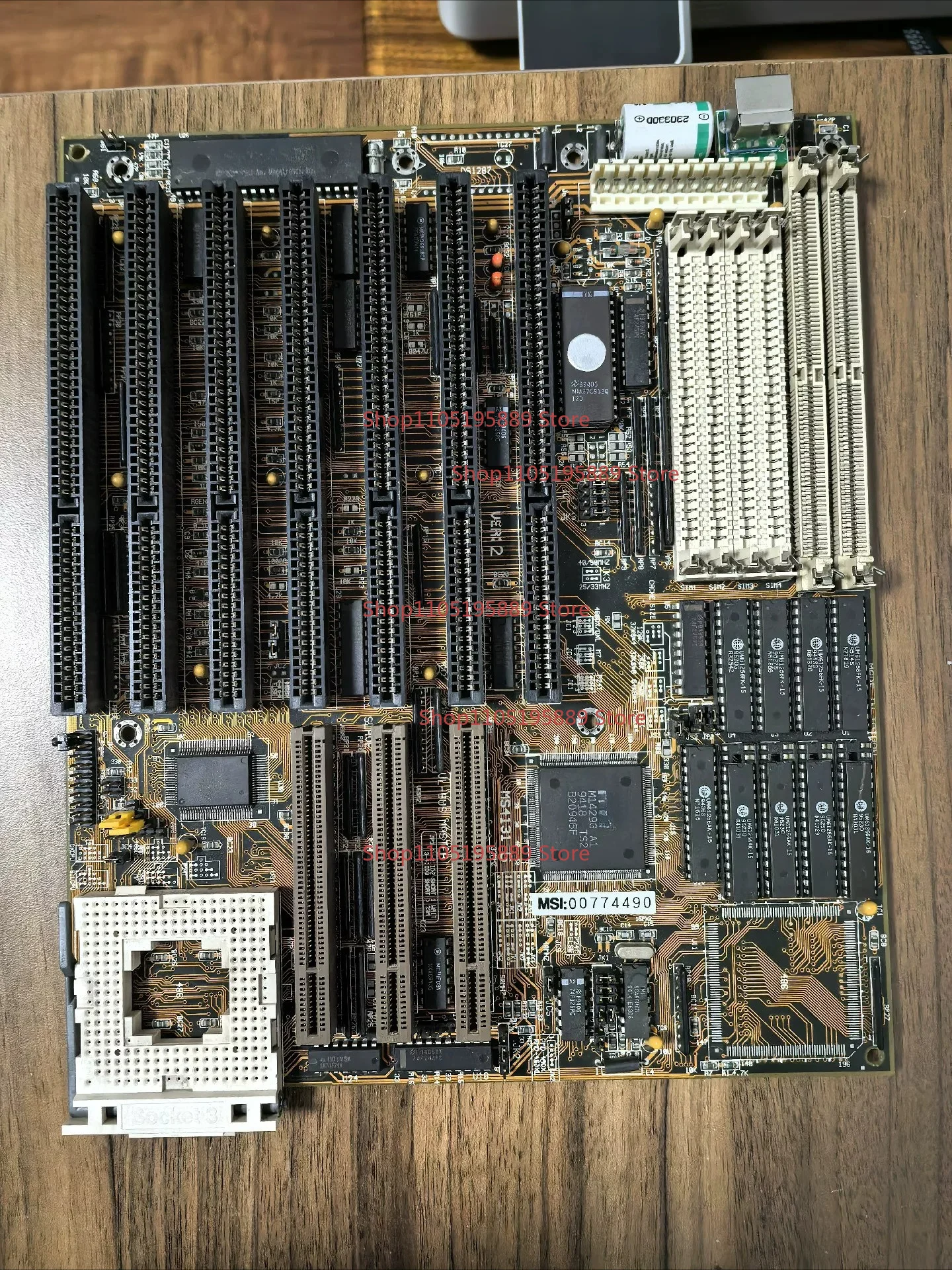 

For MS4131G 486 Main Board, Cache Full 256K
