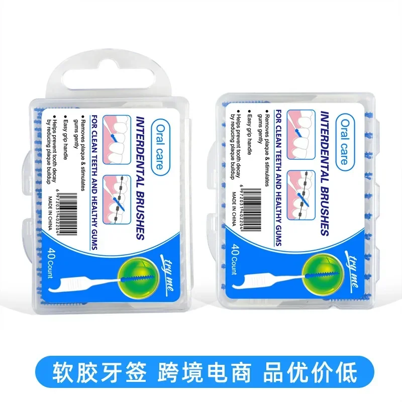 Tiny Super Fine Interdental Brush for Crowded Teeth Orthodontic Brackets Gentle Gum Friendly Daily Hygiene Accessory