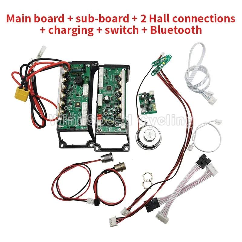 Dual System Electric Balance Scooter Motherboard 36V 6/8/10 Inch Hoverboard Motherboard Controller Control Board With Bluetooth