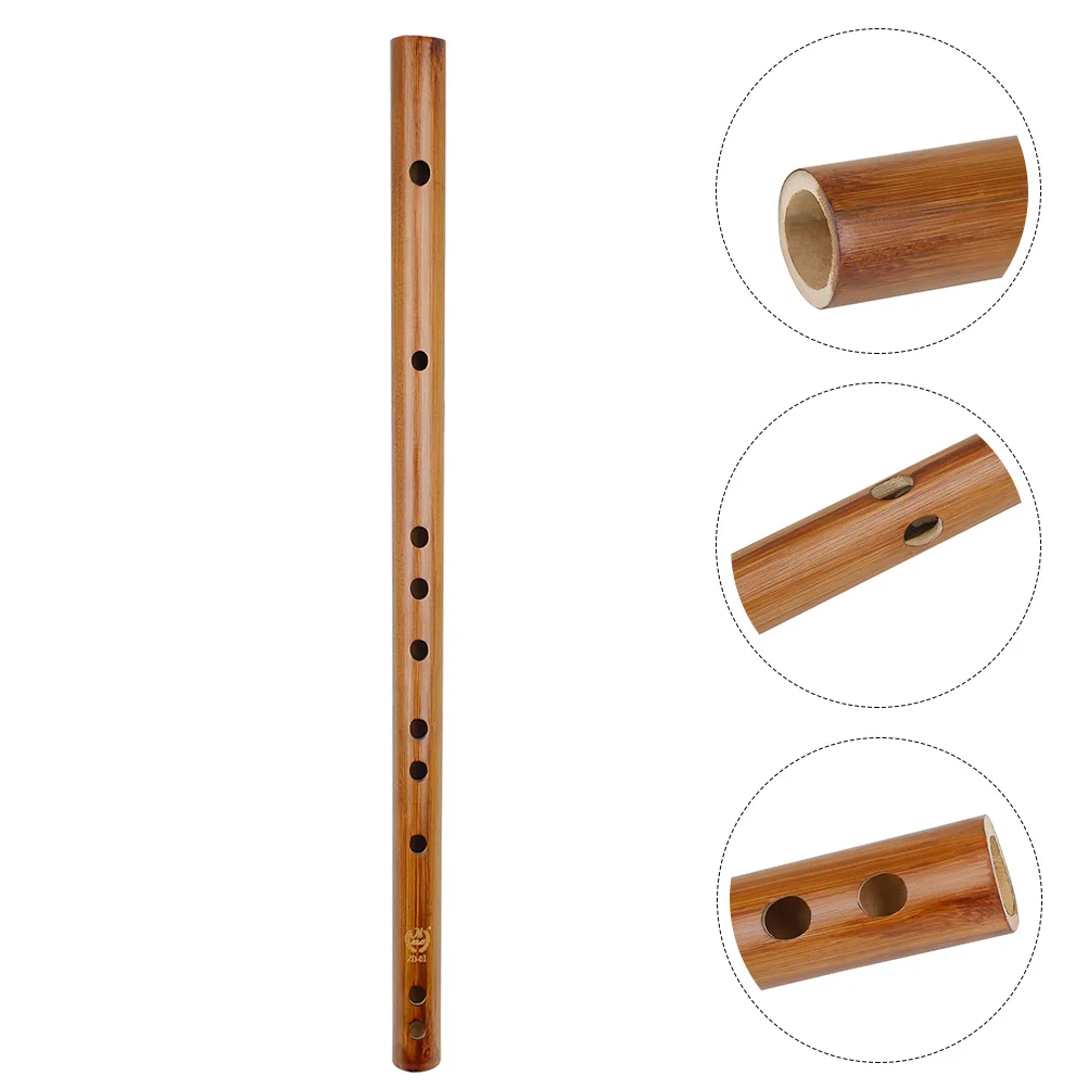 Petite flûte verticale pratique en bois piccolo pour débutants, calcul musical à vent