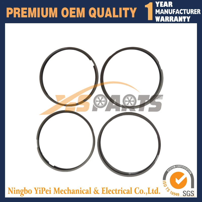 

Комплект поршневых колец 2KD из 4 шт. для Toyota 2KD