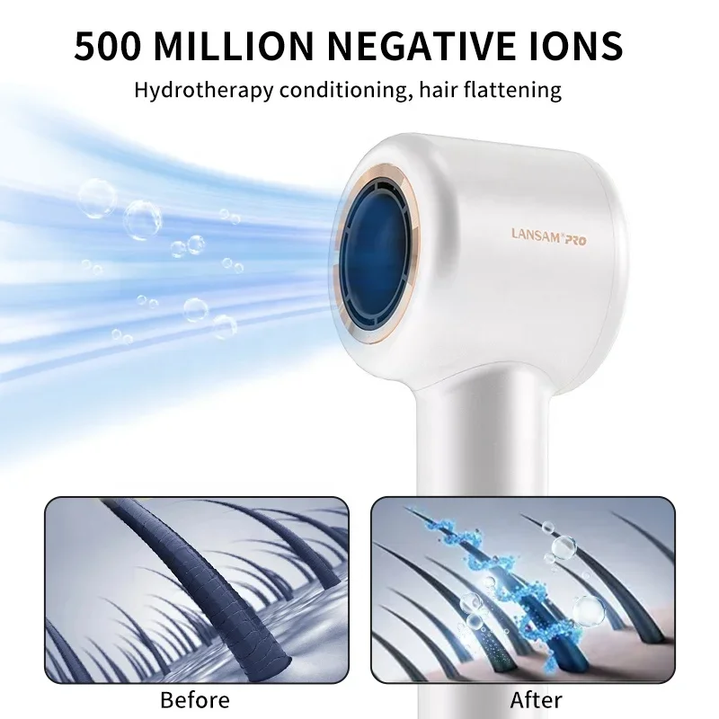 5 In 1 Professional Salon Quality High Speed Negative Ion Hair Dryer Multi Styler Professional Hair Dryer Styling Tool