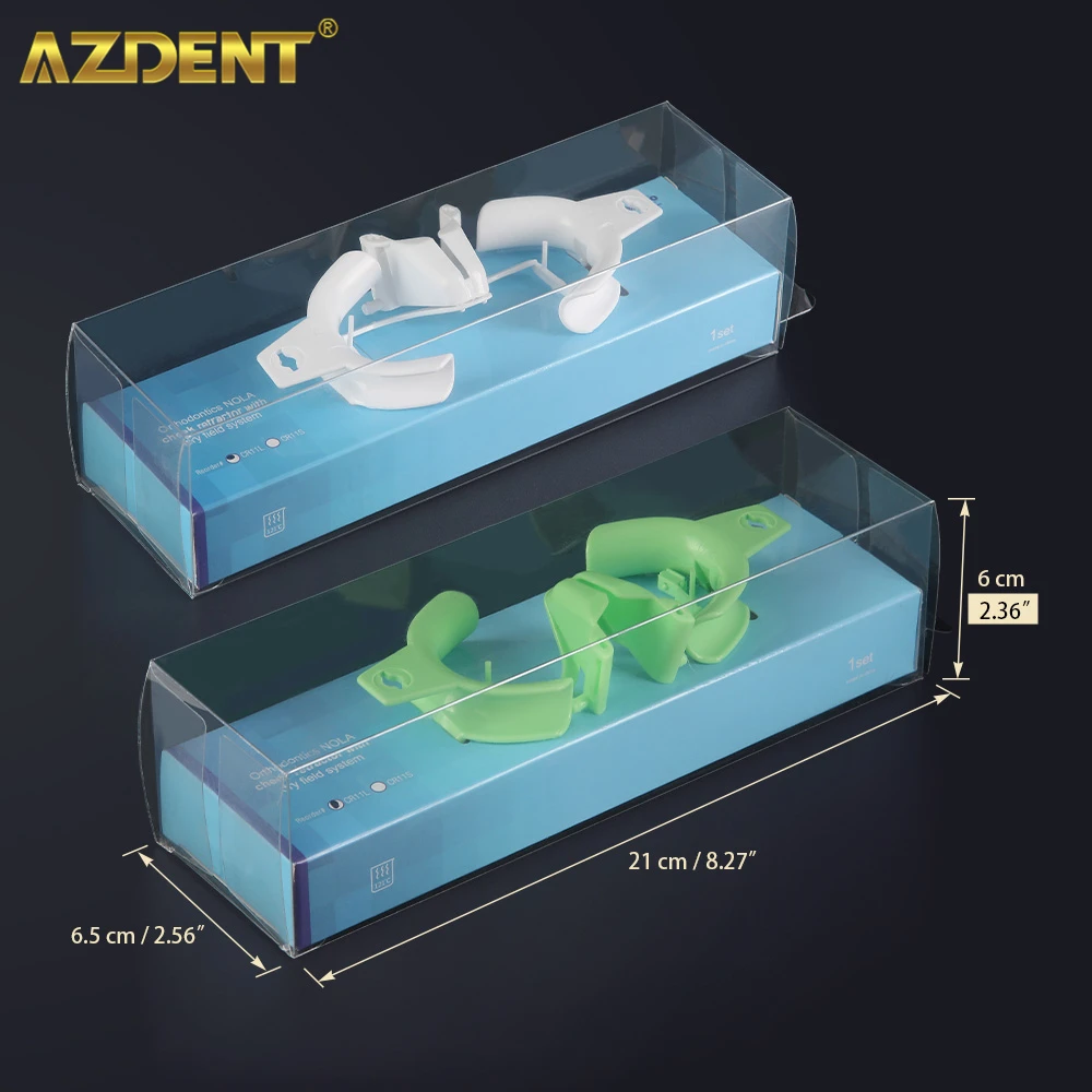 Azdent-ハンドスピレーター付きデンタルマウスオープナー、歯列矯正、nola、リップ、チーク、調整可能なラボトラクター、ドライフィールドシステム