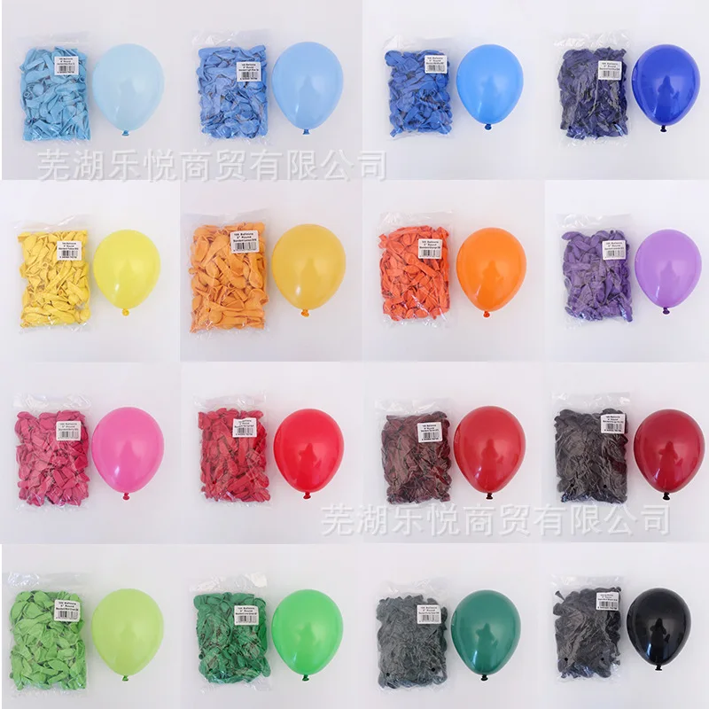 Kids Toys Latex Round Balloon Wedding Decor 5 Inch 100pcs Baby Birthday Party Wall Decoration Indoor Outdoor Game Accessories