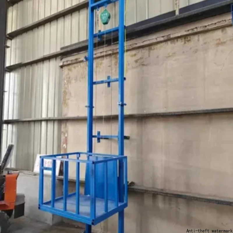 2026 Hot Selling-Smooth Vertical Lifting Heavy-Duty Hydraulic Cargo Lift Customizable Load Capacity for Warehouse & Factory