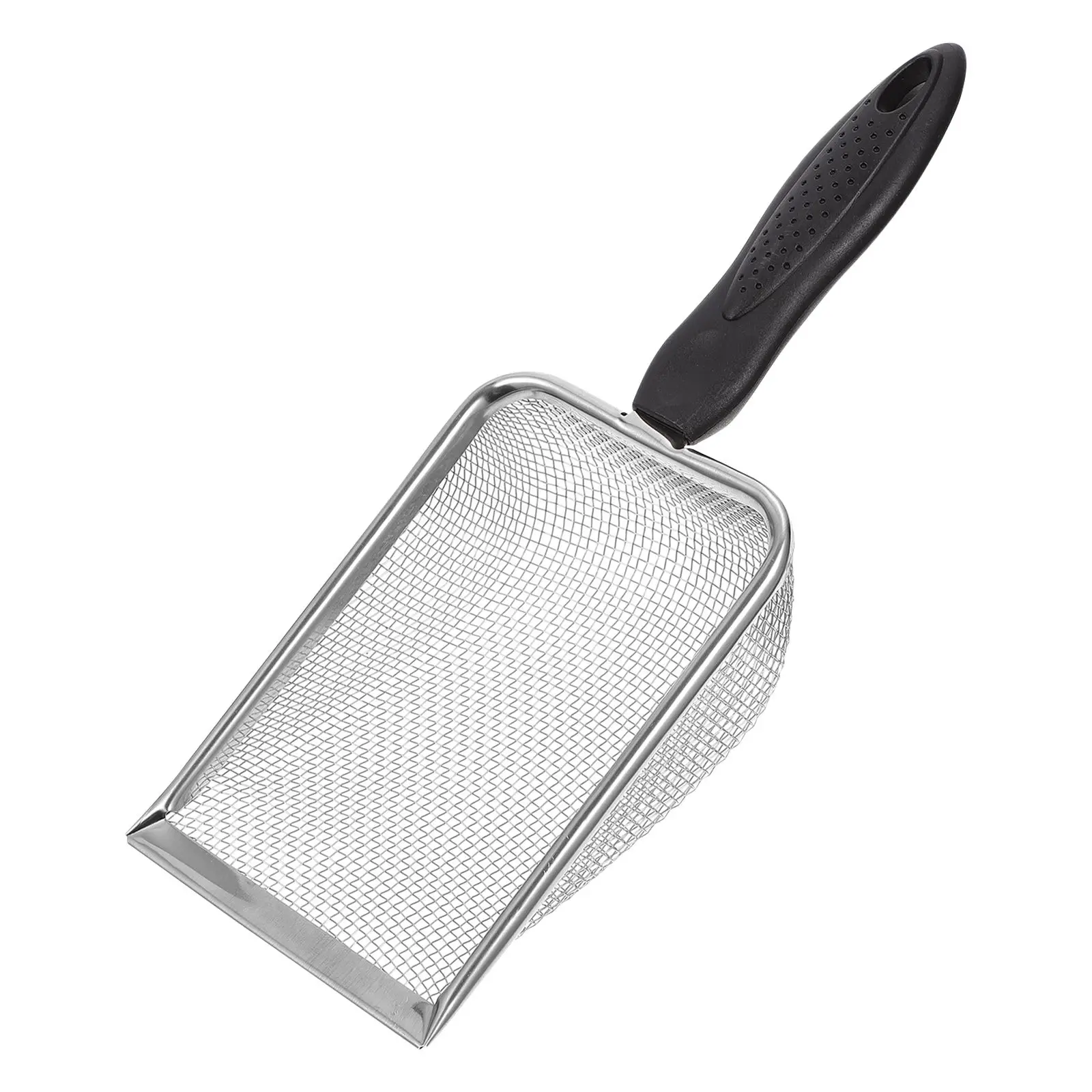Pet Cleaning Tools Reptile Sand Shovel Filtering Litter Scoop Stainless Steel Mesh Reptiles Draining Substrate