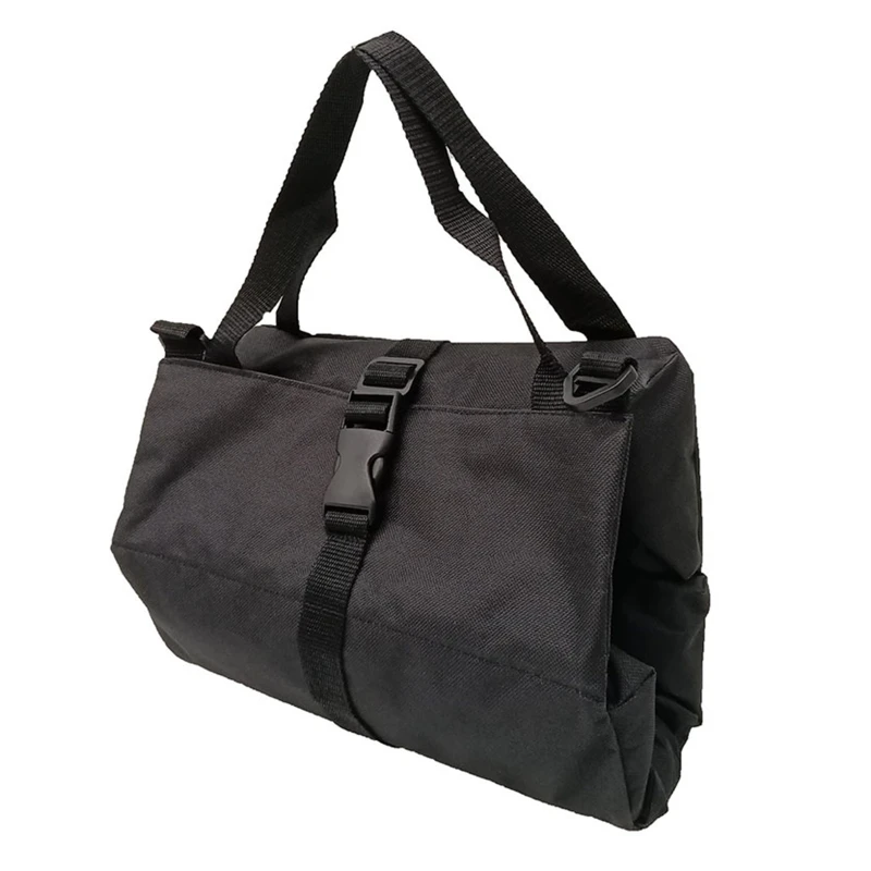 Bolsa herramientas trabajo ipiip con cremalleras y asa, bolsas enrollables multiusos para herramientas para taller para
